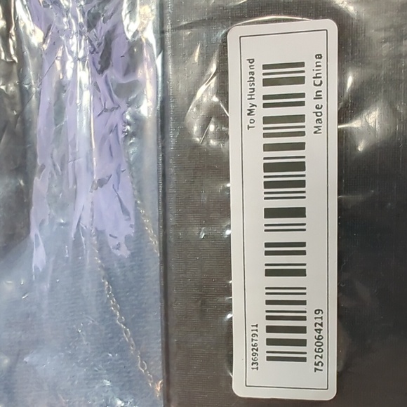 ❤️To My Man Stainless Steel Cuban Chain Necklace for Him Gifts for Husband - Picture 6 of 6